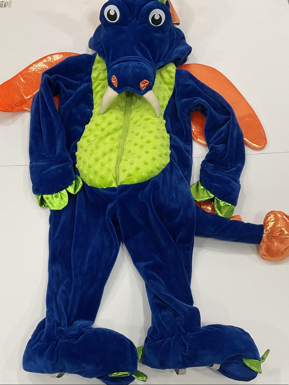 🐉 Dream Play Imagine Dragon Costume | Kids 2T | Blue & Green
